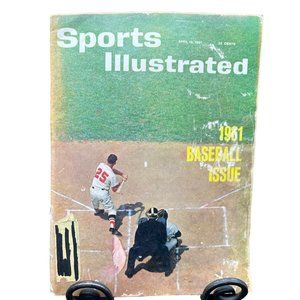 Sports Illustrated April 10 1961 Baseball Issue Magazine Vintage